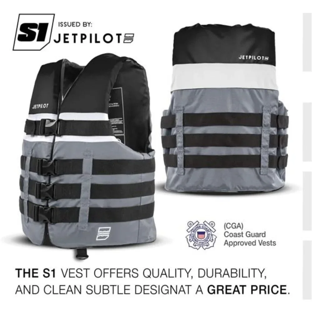 S1 Nylon Coast Guard Approved Life Vest PFD